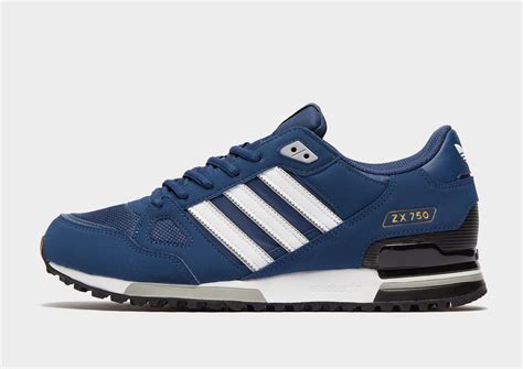 adidas zx 750 blauw wit|Adidas zx 750 blue suede.